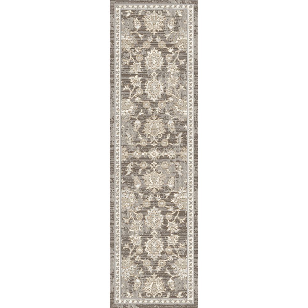 Dynamic Rugs 61794-095 Momentum 2.2 Ft. X 7.7 Ft. Finished Runner Rug in Grey/Taupe/Ivory